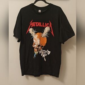 Metallica Vintage '86-87 Damage Inc. Tour T-shirt Size XL Excellent Condition